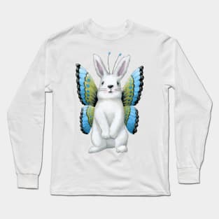 Winged Bunny Long Sleeve T-Shirt